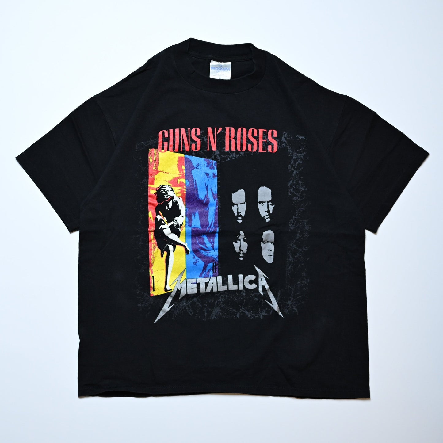GUNS N' ROSES × METALLICA 1992 TOUR BROCKUM XL(b_1008)
