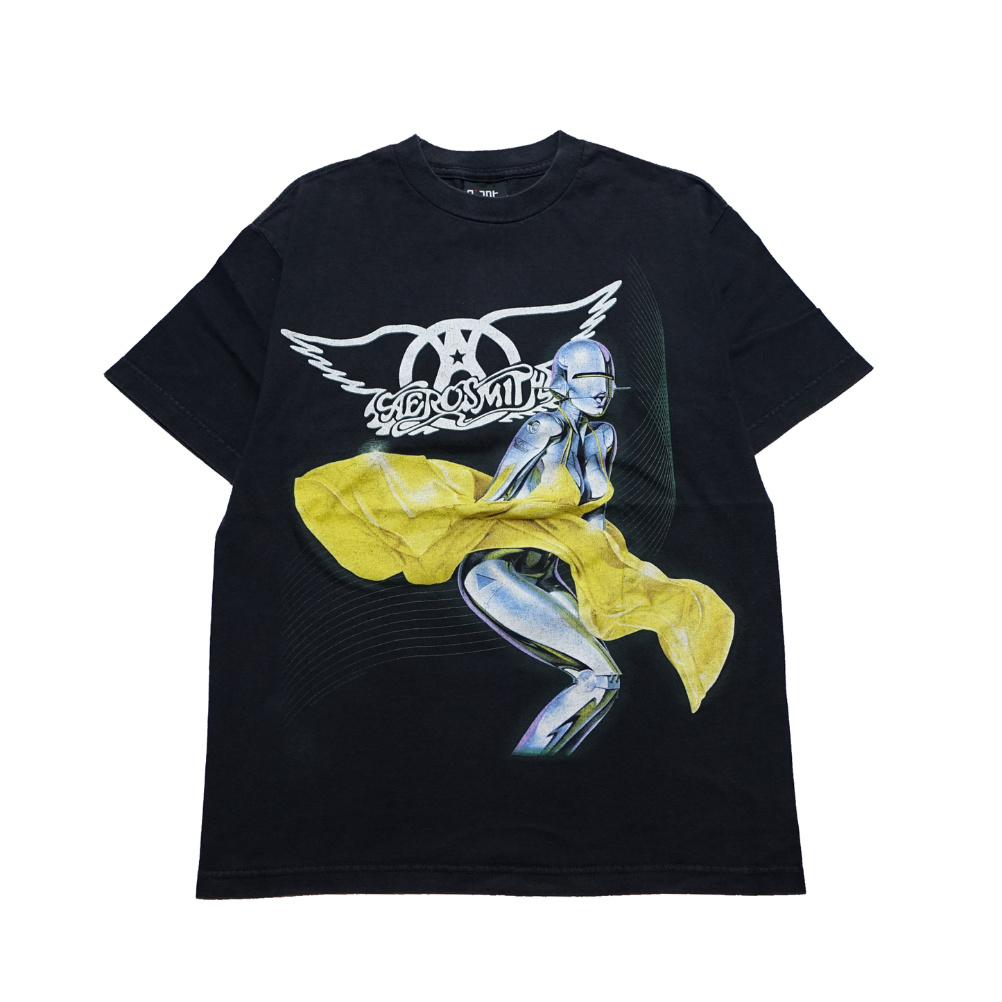 AEROSMITH SORAYAMA JUST PUSH PLAY WORLD TOUR 2001 FITS M-L (k_1119)