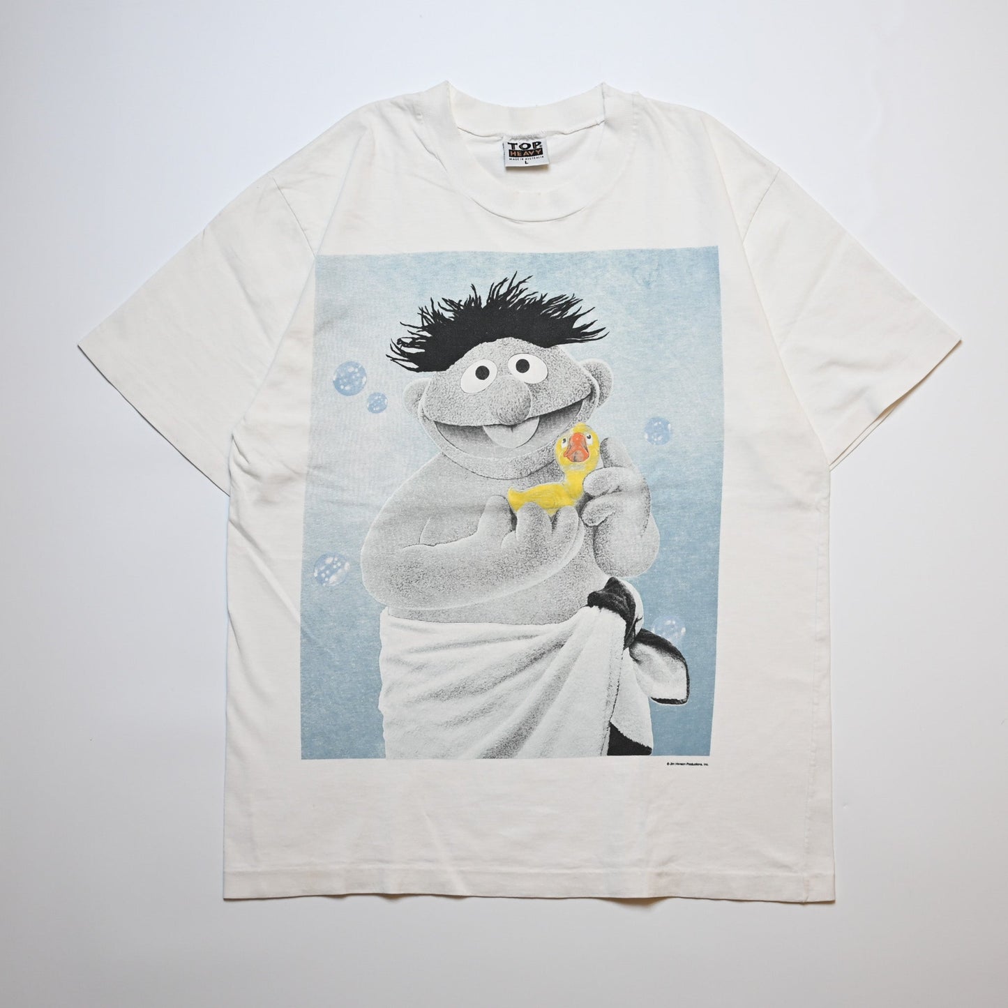SESAME STREET ERNIE WHITE TOPHEAVY LARGE (k_1209)