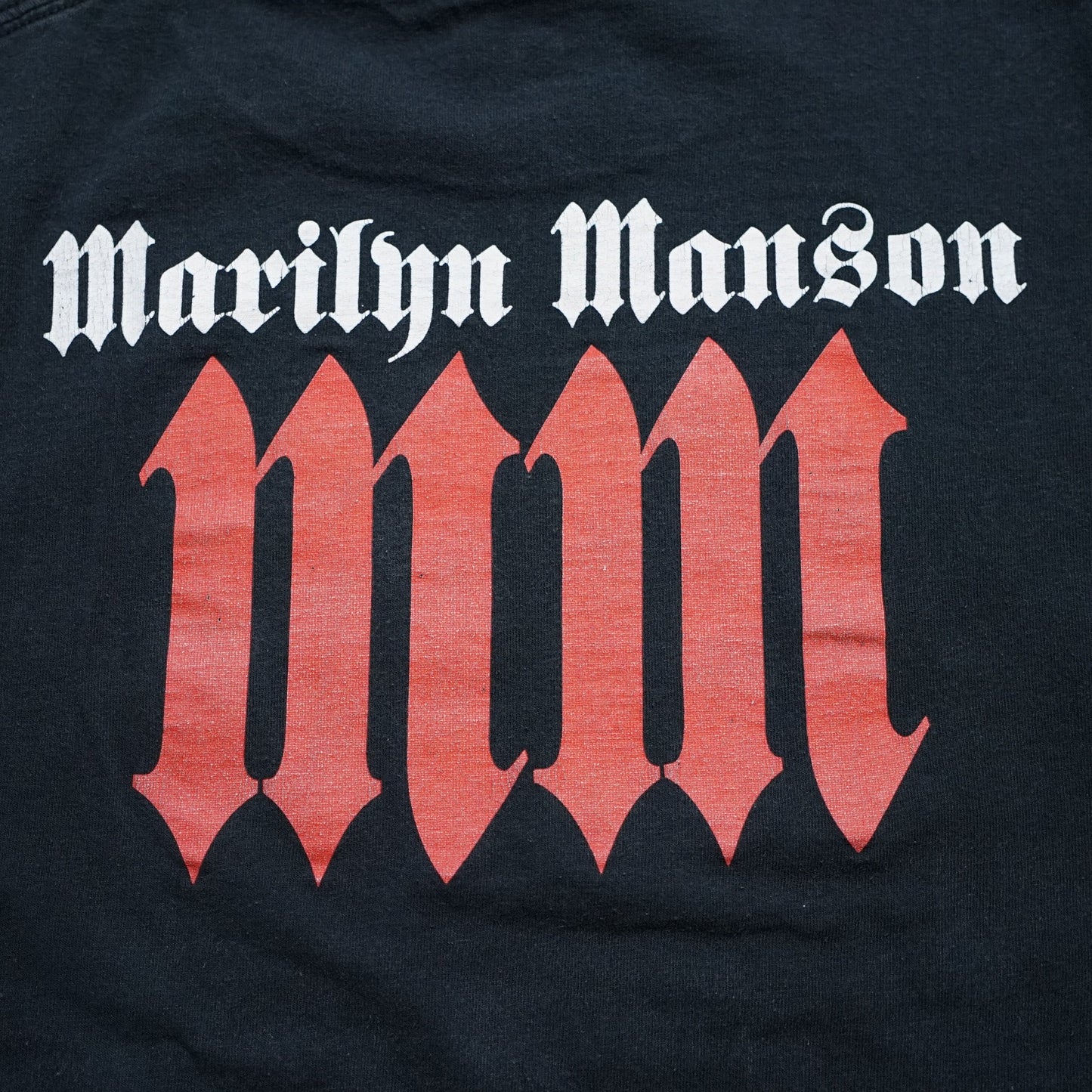 MARILYN MANSON AGAINST ALL GODS AMERICAN TOUR 2004 GIANT M-L (o_1113)