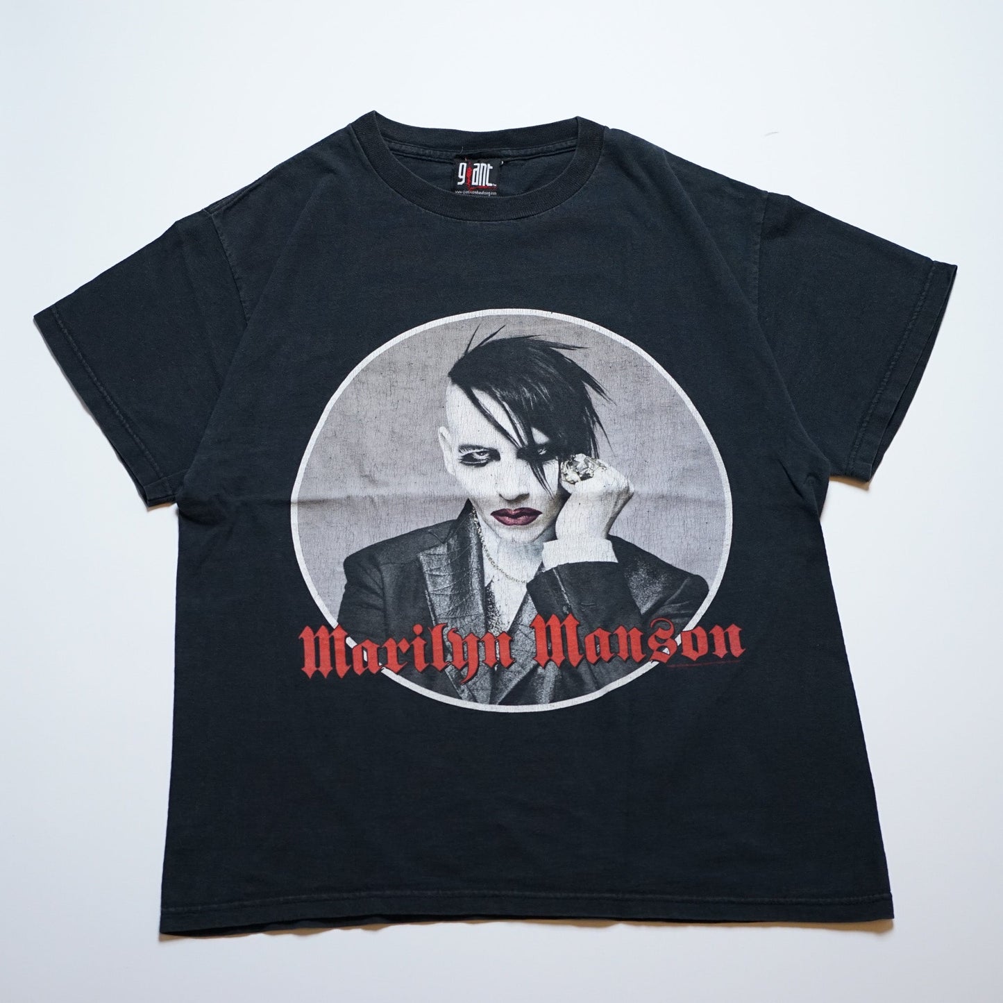 MARILYN MANSON AGAINST ALL GODS AMERICAN TOUR 2004 GIANT M-L (o_1113)