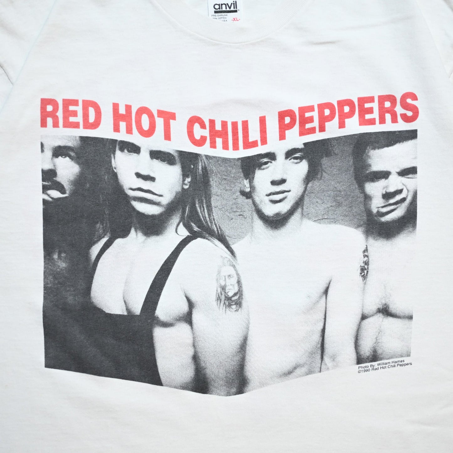 RED HOT CHILI PEPPERS PORTRAIT WHITE ANVIL XL(stw_1005)