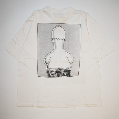 THE SIMPSONS CK PARODY HOMER WHITE XL (b_0618)