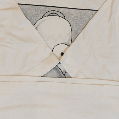 THE SIMPSONS CK PARODY HOMER WHITE XL (b_0618)