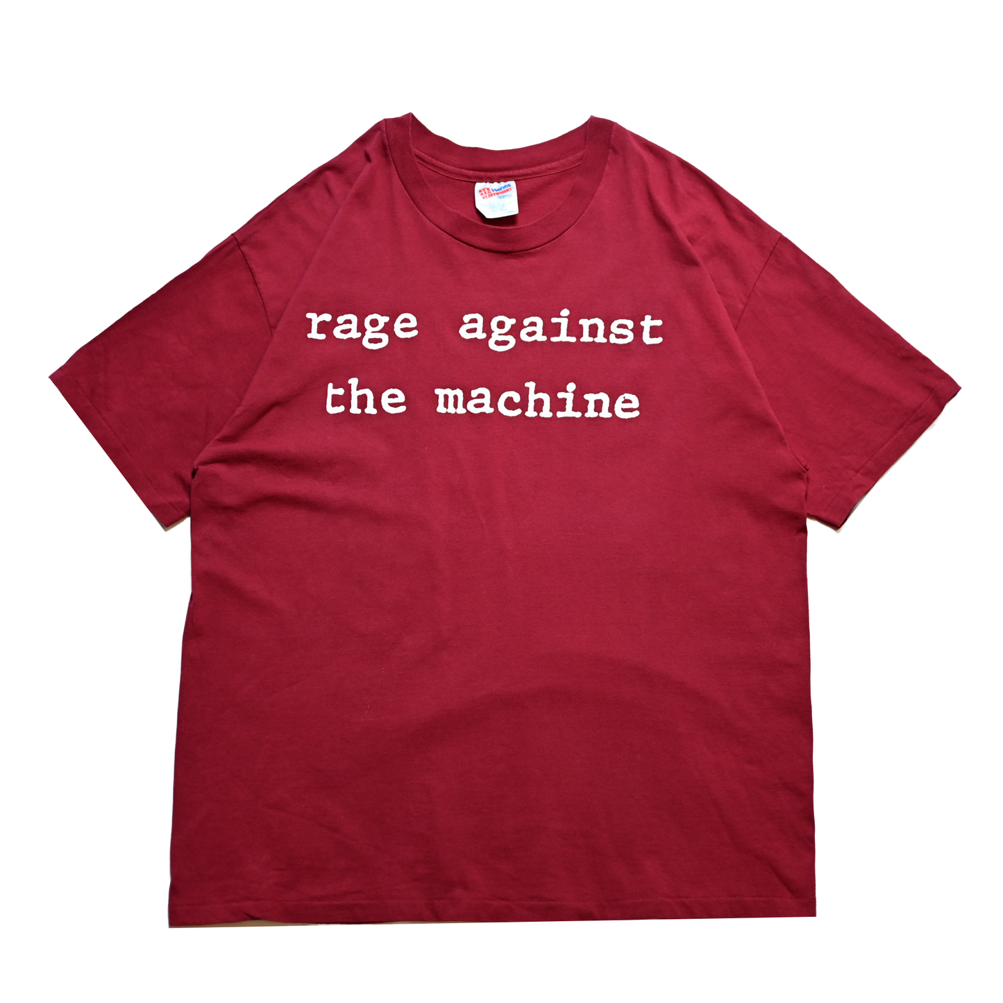 RAGE AGAINST THE MACHINE MOLOTOV BURGUNDY Hanes XL 90s (b_1018)