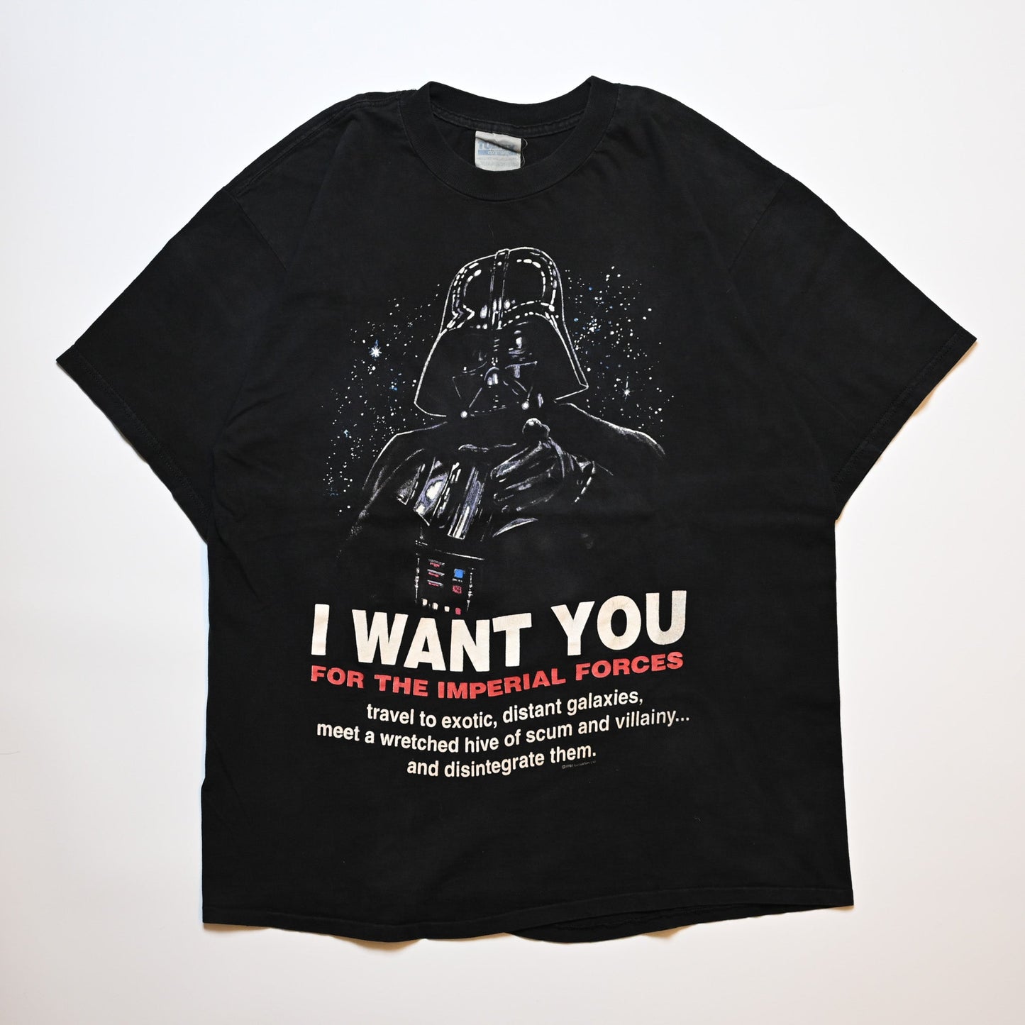 STAR WARS I WANT YOU TULTEX LARGE (b_1212)
