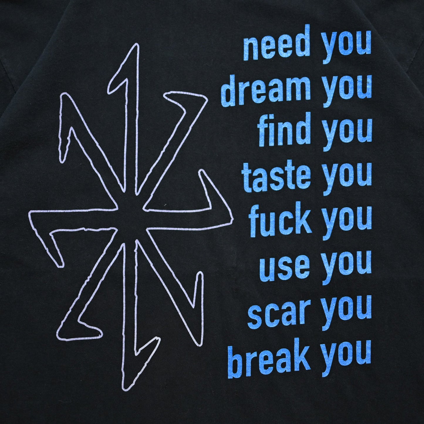 NINE INCH NAILS 1995 ERASER ALL SPORT XL (g_1002)