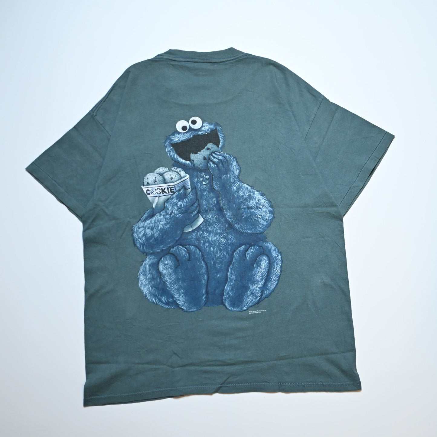 SESAME STREET COOKIE MONSTER CK PALODY CHANGES LARGE (g_1110)