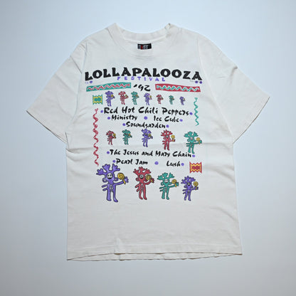 LOLLAPALOOZA 1992 FESTIVAL WHITE GIANT BY TEEJAYS LARGE (g_1114)