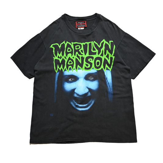 MARILYN MANSON GET YOUR GUNN THIS IS YOUR WORLD MANSON-TAG XL (k_1025)