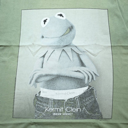 KERMIT KERMIT CLEIN CALVIN KLEIN PARODY GREEN CHANGES XL (k_1112)