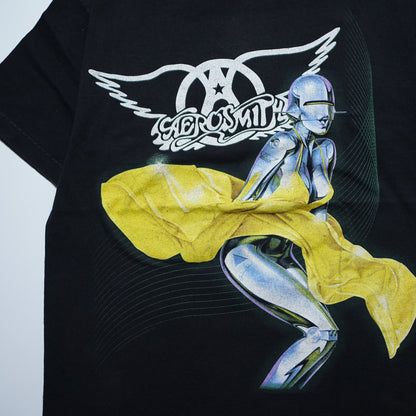 AEROSMITH SORAYAMA JUST PUSH PLAY WORLD TOUR 2001 FITS M-L (k_1119)