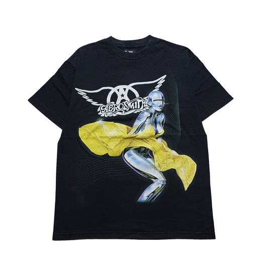 AEROSMITH SORAYAMA JUST PUSH PLAY WORLD TOUR 2001 FITS M-L (k_1119)