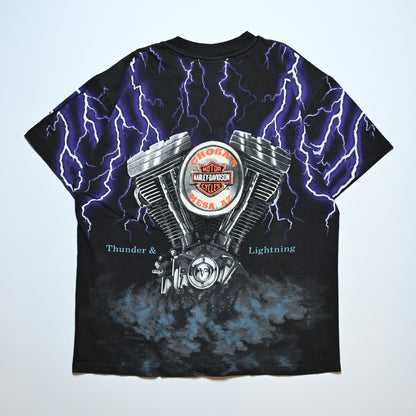 HARLEY DAVIDSON Thunder & Lightning OVP ORIGINAL LARGE (k_1125)