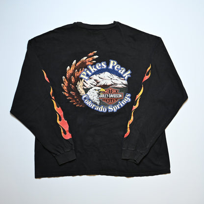 HARLEY DAVIDSON  FLAME EAGLE FIRE PATTERN LS XXL (k_1137)