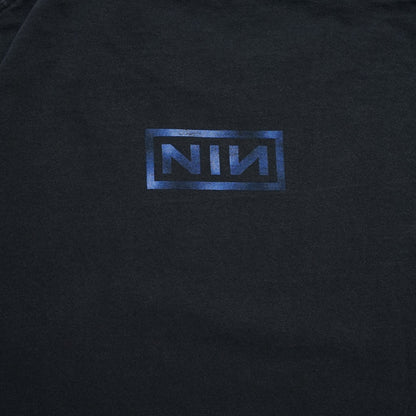 NINE INCH NAILS THE FRAGILE BLUE BOX LOGO CUT TAG L-XL (k_1231)