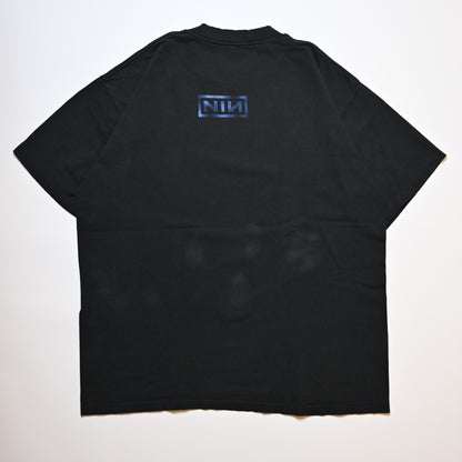 NINE INCH NAILS THE FRAGILE BLUE BOX LOGO CUT TAG L-XL (k_1231)