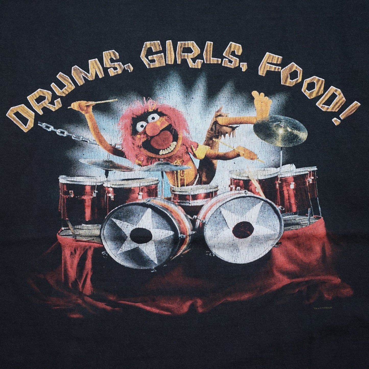 SESAME STREET DRUMS GIRLS FOOD ALLSPORTS LARGE (n_1105)