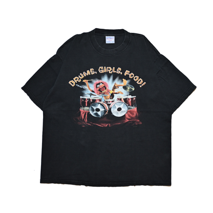 SESAME STREET DRUMS GIRLS FOOD ALLSPORTS LARGE (n_1105)