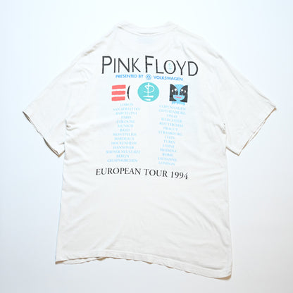 PINK FLOYD DIVITION BELL EUROPEAN TOUR 1994 WHITE BROCKUM XL (o_1006)