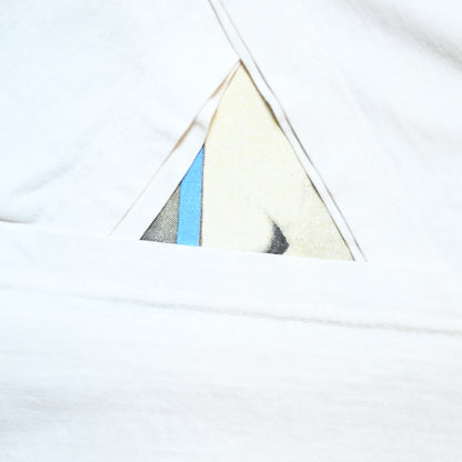 PINK FLOYD DIVITION BELL EUROPEAN TOUR 1994 WHITE BROCKUM XL (o_1006)
