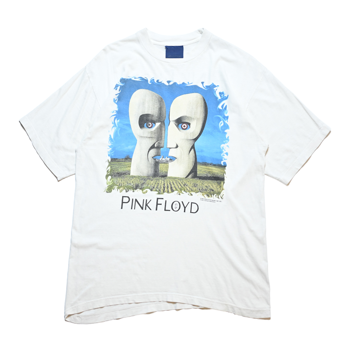 PINK FLOYD DIVITION BELL EUROPEAN TOUR 1994 WHITE BROCKUM XL (o_1006)