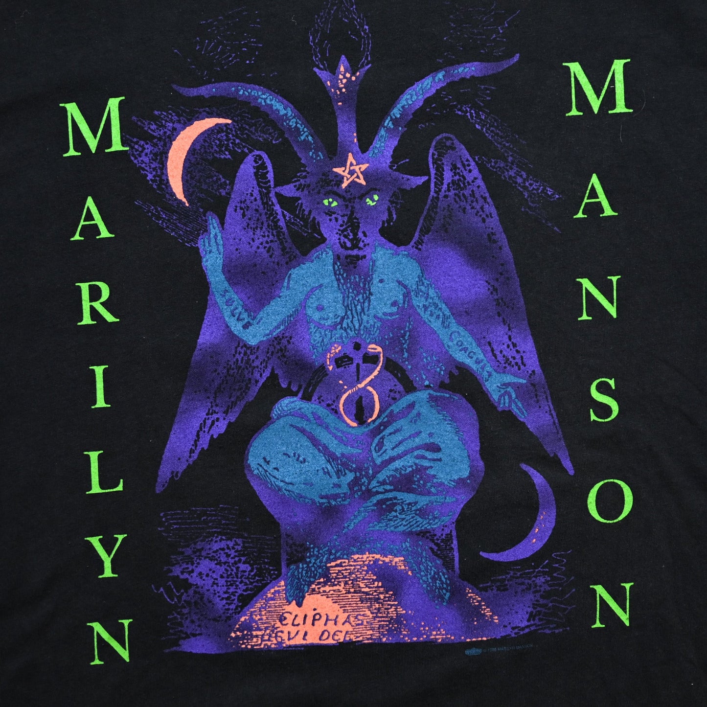 MARILYN MANSON 1996 NO FORGIVENESS WHEN I'M GOD EVERYONE DIES L/S TULTEX XL (o_1007)