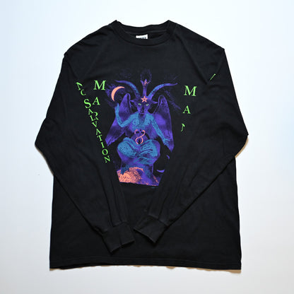 MARILYN MANSON 1996 NO FORGIVENESS WHEN I'M GOD EVERYONE DIES L/S TULTEX XL (o_1007)