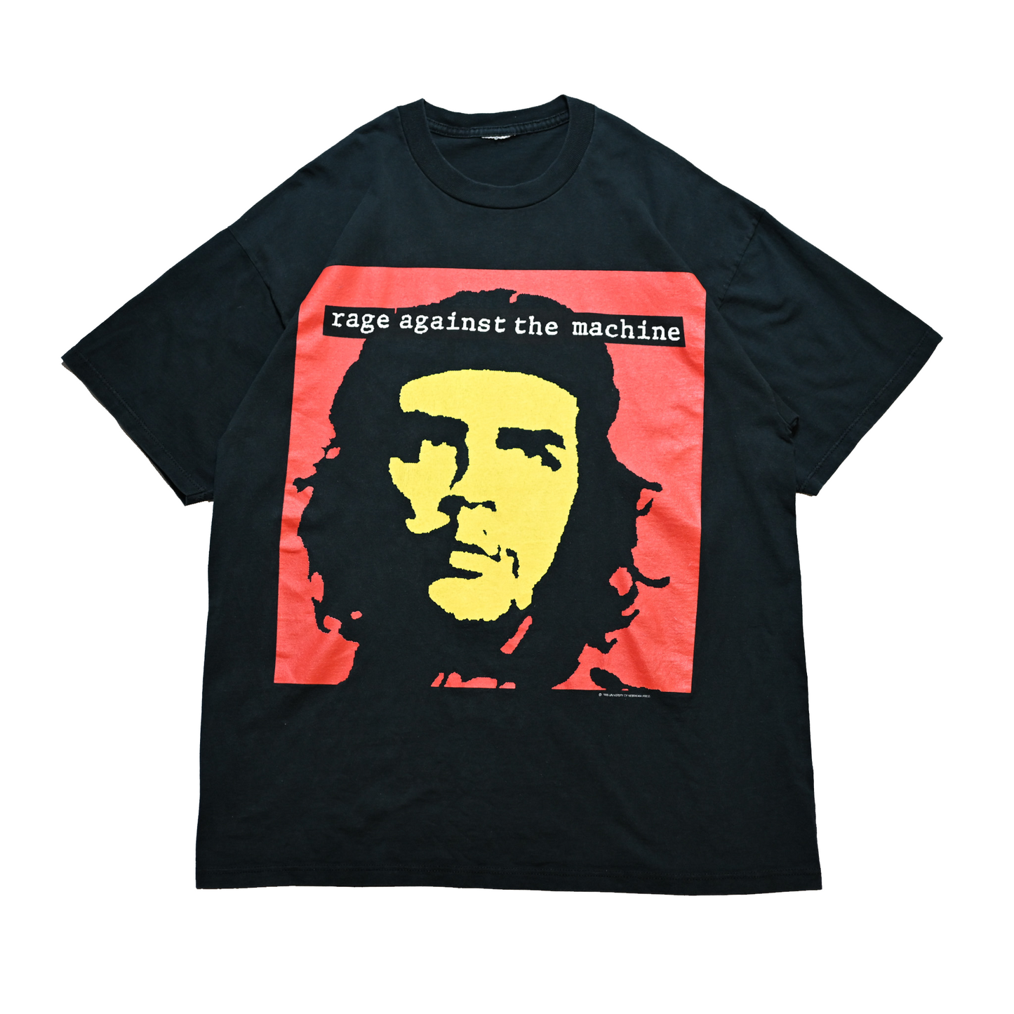 RAGE AGAINST THE MACHINE CHE GUEVARA BLACK CUT TAG L-XL（o_1016）