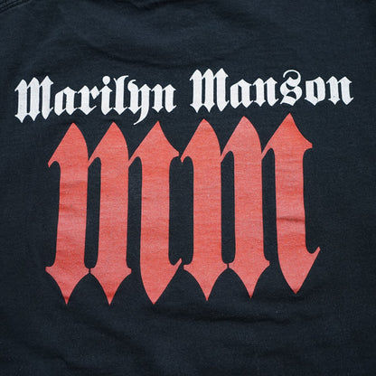 MARILYN MANSON AGAINST ALL GODS AMERICAN TOUR 2004 GIANT M-L (o_1113)