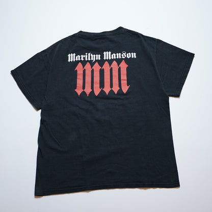 MARILYN MANSON AGAINST ALL GODS AMERICAN TOUR 2004 GIANT M-L (o_1113)