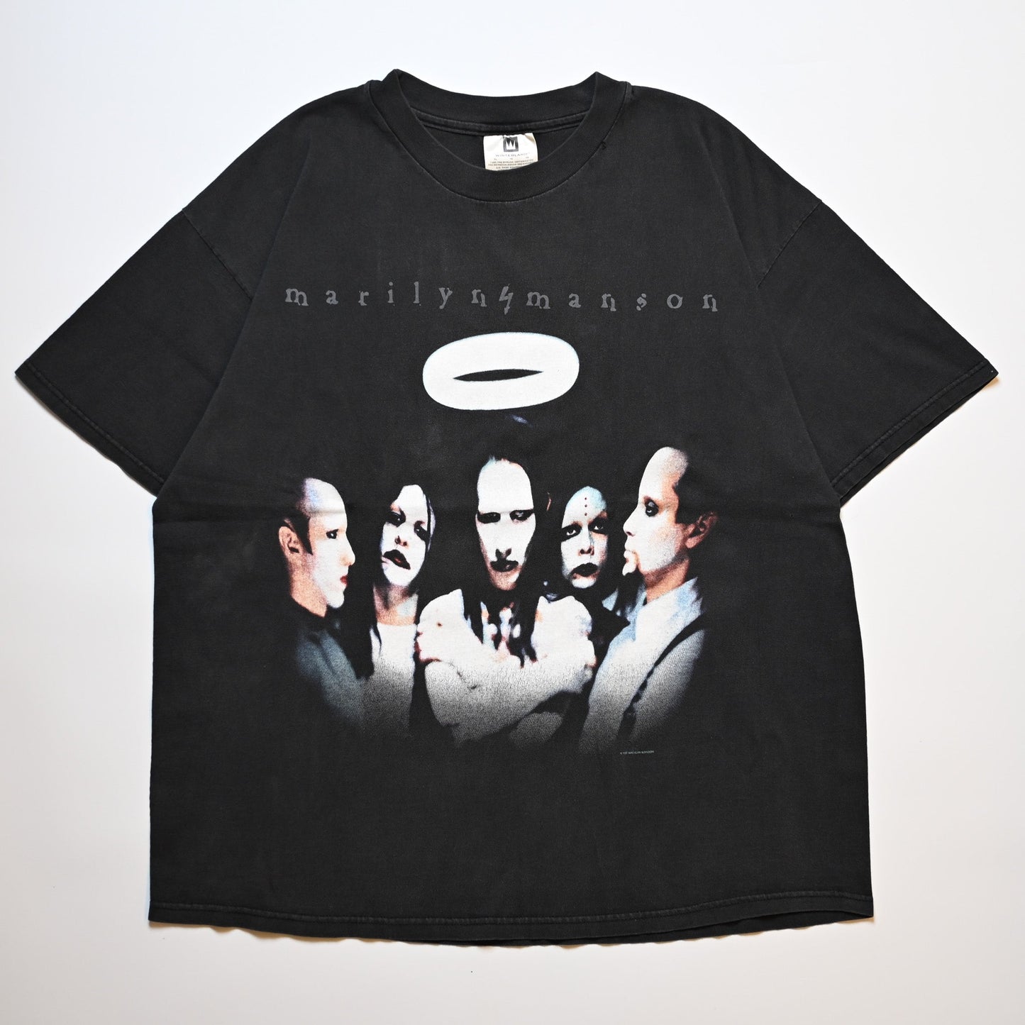 MARILYN MANSON 1997 ANTICHRIST SUPERSTAR CENTER RING WINTERLAND XL (o_1208)
