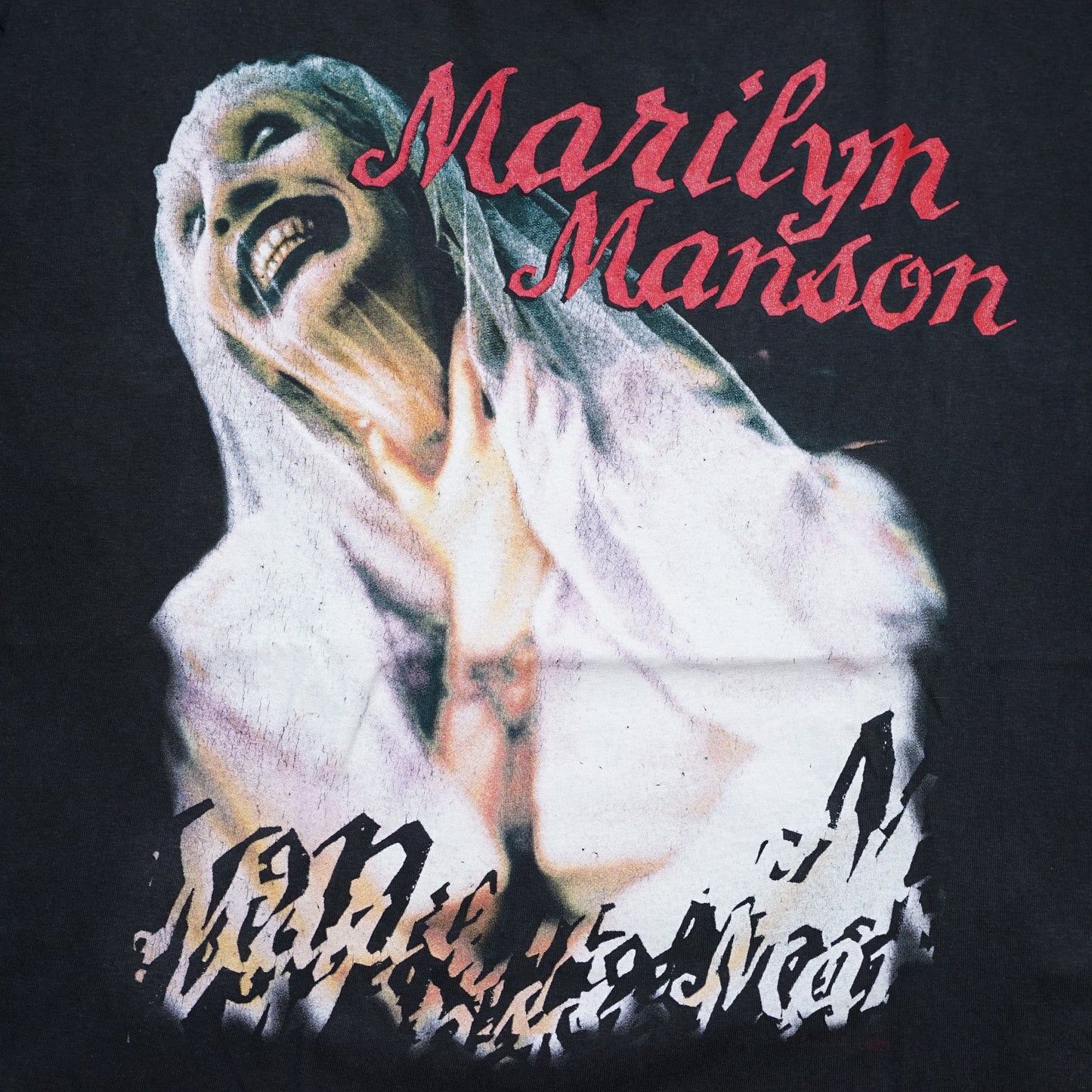 MARILYN MANSON SWEET DREAMS WINTERLAND XL LOOSE NECK（oc_1103）