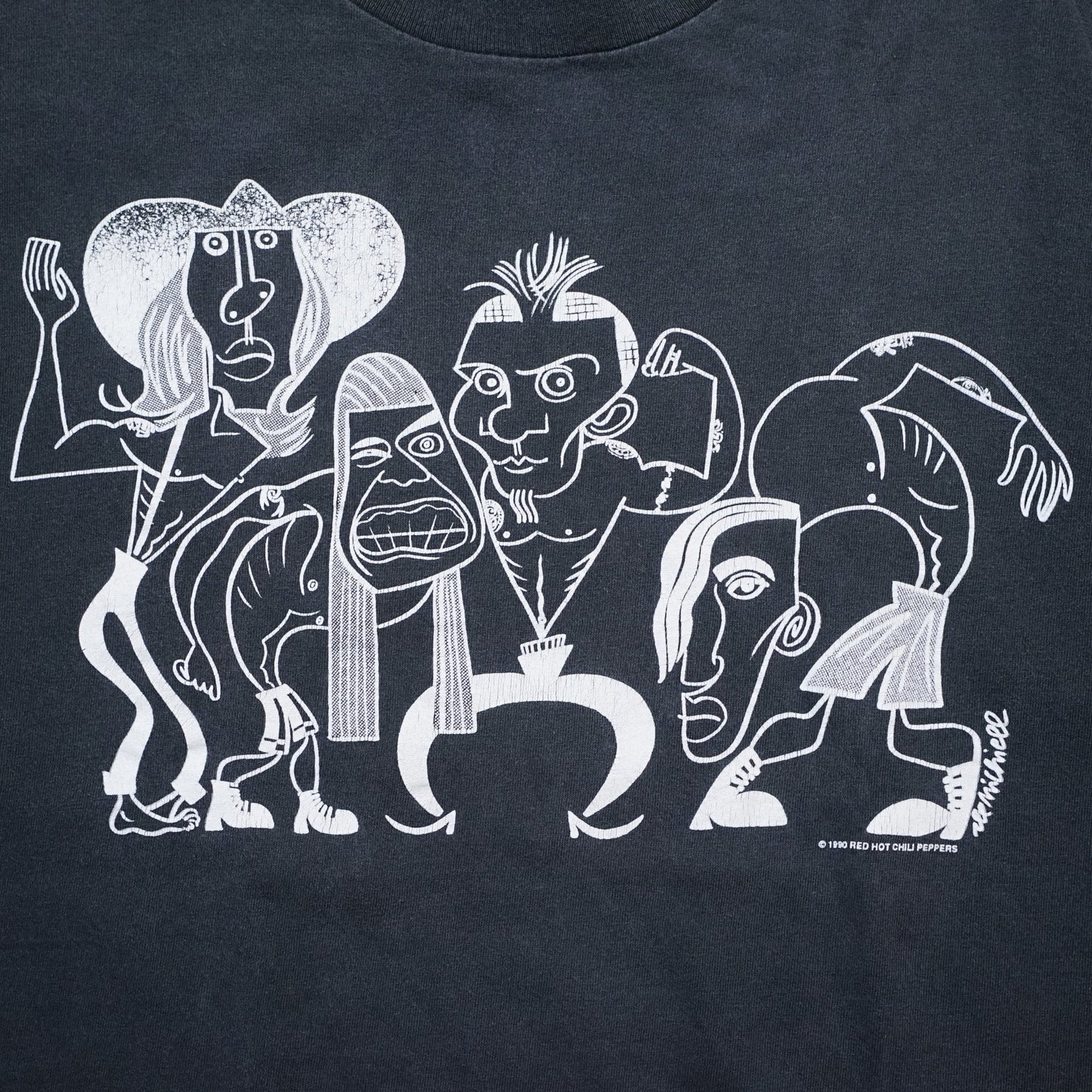RED HOT CHILI PEPPERS 1990 PICASSO GIANT XL (p_1201)