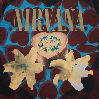 NIRVANA HEART SHAPED BOX GIANT BY TULTEX XL (r_1202)