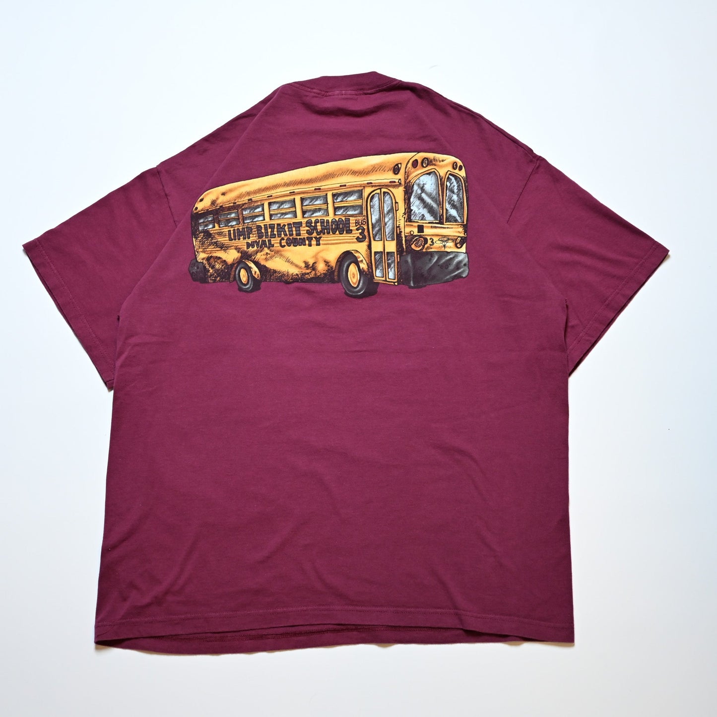 LIMP BIZKIT SCHOOL BUS DUVAL COUNTY 1998 WINE SCREENSTARS XL (rb_1035)