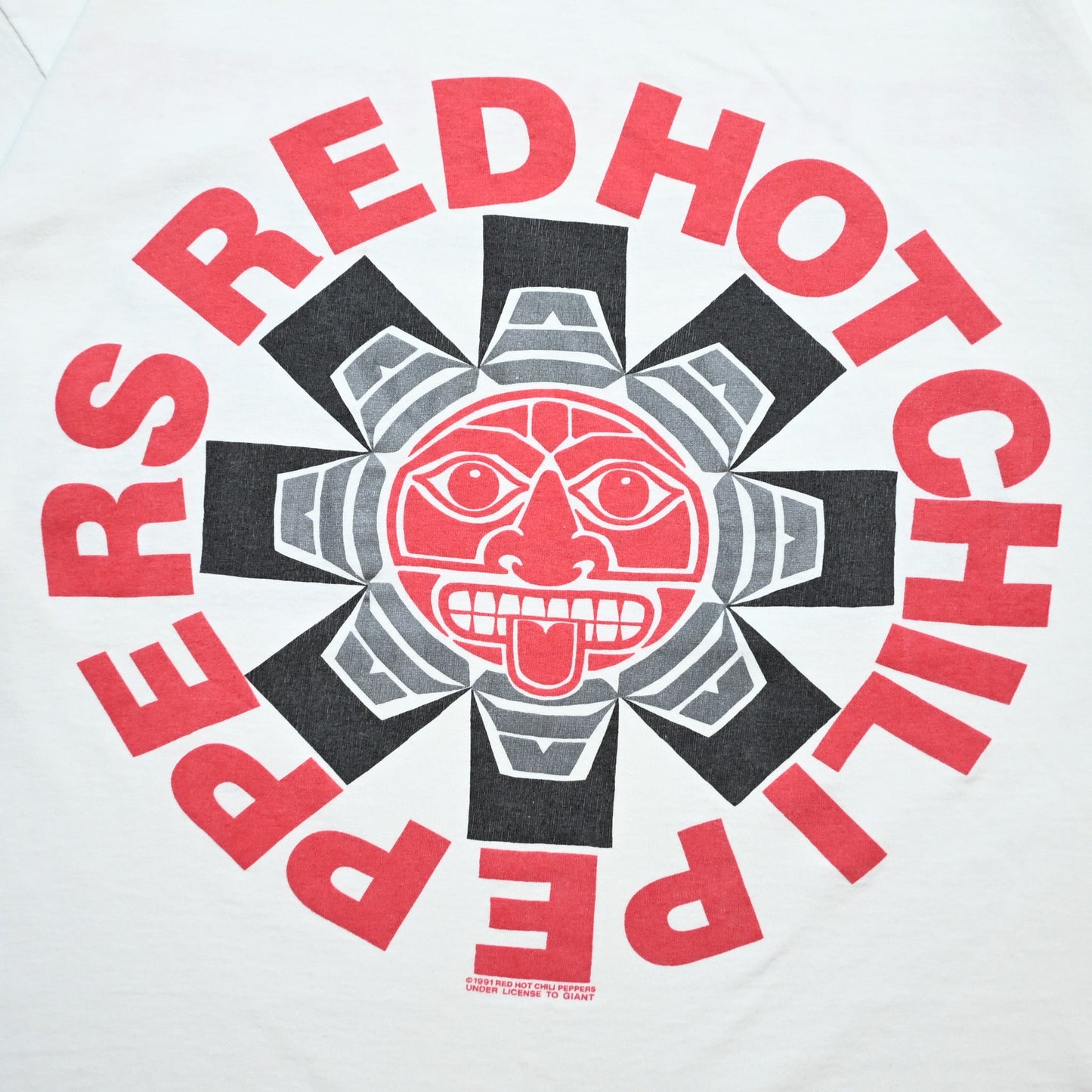 RED HOT CHILI PEPPERS Aztec WHITE GINAT by TEE JAYS （stw_1003）
